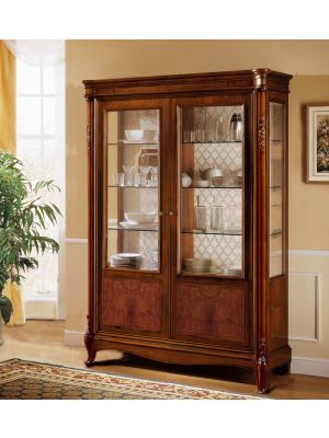 Alice Showcase 2 Doors Made in Italy by Bianchi Mobili