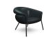 Grasso Bolon A armchair upholstered and coated in leather by BD Barcelona buy online