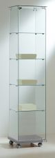 Vendita Online Laminato Light Vetrina 418/418M Struttura in Vetro Temperato e Base in MDF by Italvetrine.