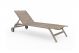 Stack Chaise Lounge with Wheels