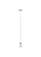 Sales Online Vicky D69 A01 Suspension Lamp in crystal decorated with a delicate floral engraving by Fabbian