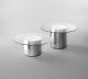 2001 Coffee Table Pyrex Base Glass Top by BD Barcelona Online Sales