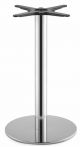 Tiffany Round Base Column in Stainless Steel and Base in Cast Iron by Scab Online Sales