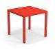 Nova square stackable table steel structure suitable for contract and outdoor use by Emu buy online on www.sintesi.design