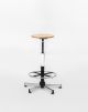 310 Mara Stool Metal Base Ecoleather Seat by Mara Buy Online