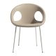 Drop Chair Steel Legs Technopolymer Seat by Scab Online Sales