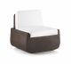 Bold armchair polyethylene structure suitable for contract use by Plust buy online