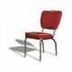 CO-26 Vintage Chair Steel Structure Seat and Backrest Coated with Ecoleather by Bel Air Sales Online