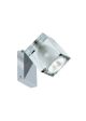 Sales Online Cubetto D28 G03 Ceiling Lamp with Glass Diffuser and Polished Chromium-Plated Metal Structure by Fabbian