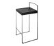 Cubo Stool Steel Structure Wooden Seat by La Palma Online Sales