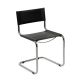 Sales Online Sabrina Chair Steel Structure Thick Leather Seat and Back by SintesiDesign.