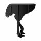 Diva Ostrich Shape Console Laminated Structure by Ibride Online Sales