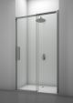 Giove Door Shower Enclosure Aluminum Frame Tempered Glass by SintesiDesign Online Sales