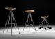 Jamaica Wood Stool Steel Legs Beechwood Seat by BD Barcelona Online Buy