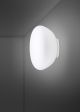 Sales Online Lumi F07 G45 Wall Lamp with Diffuser in Satin Finish White Blown Glass and White Metal Painted Structure by Fabbian