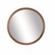 Mirage round mirror wooden frame by Pacini & Cappellini online sales