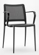 Mya 706/2 Chair with Armrests Die-Casted Aluminum Structure by Pedrali Online Sales