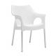 Ola Armchair Outdoor Chair Polypropylene Colorful By Scab White - Online Sales