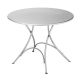 Pigalle 904 folding round table steel structure suitable for contract use by Emu online sales