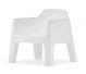 Plus Air 631 lounge armchair polyethylene structure by Pedrali online sales