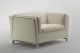 Benny Armchair Chrome Feet Upholstered and Coated with Fabric by Milano Bedding Sales Online