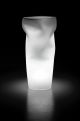 Saving Space Light luminous vase polyethylene structure by Plust online sales