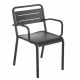 Urban 209 stackable chair aluminum structure suitable for contract and outdoor use by Emu online sales