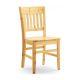 S/155 Chair Solid Pine Wood by SintesiDesign Online Sales