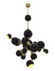Atomic Suspension Lamp Brass and Steel Structure by DelightFULL Online Sales