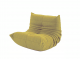 Ligne Roset Togo Armchair - Cat. B Amalfi Safran