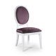 Vicky Classic Chair Wooden Structure Fabric Seat by SintesiDesign Buy Online