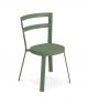 Thor 655 stackable chair steel structure suitable for contract and outdoor use by Emu online sales on www.sintesi.design