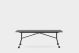 Libro folding table chromed legs wooden top suitable for meeting and office by Mara online sales on www.sintesi.design