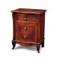 Naviglio Bedside Table Walnut Made in Italy by Bianchi Mobili 