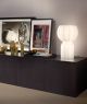 Pupa high design table lamp polyethylene structure by Slide online sales on www.sintesi.design