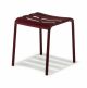 Stecca 7 Low Stool Aluminum Structure by Colos Online Sales