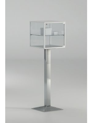 AllDesign Plus 2PFP display case aluminum and tempered glass by Italvetrine online sales