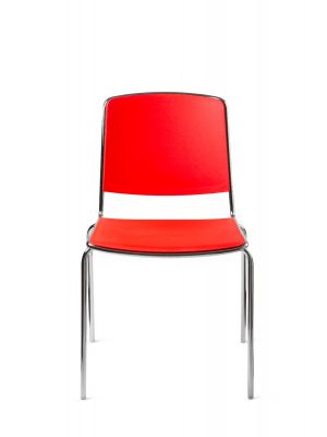 Vea 5000 chair metal legs polypropylene seat by Mara online sales on www.sintesi.design