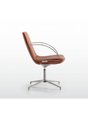Amelie Soft T Waiting Chair Ecoleather Seat by Quinti Online Sales