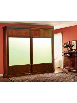 Sales Online Opera Wardrobe 2 Sliding Doors with Mirrors by Bianchi Mobili