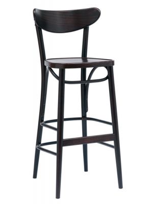 131 Thonet Banana stool solid wood structure by Ton buy online