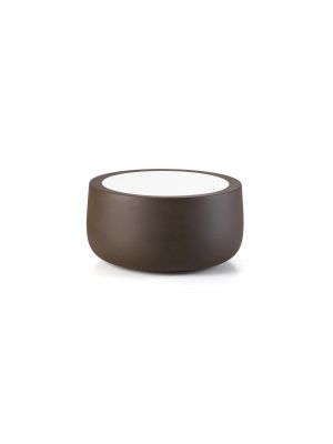 Bold T coffee table polyethylene structure suitable for contract use by Plust buy online