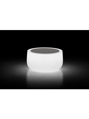 Bold T Light coffee table polyethylene structure with light kit suitable for contract use by Plust buy online