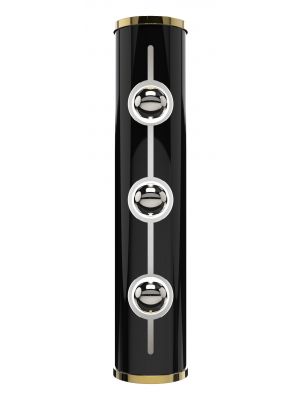 Chuck 3 Wall Lamp Brass and Steel Structure by DelightFULL Online Sales