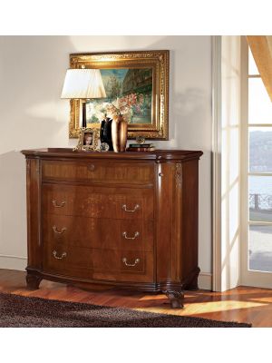 Anna Dresser Walnut Made in Italy by Bianchi Mobili 