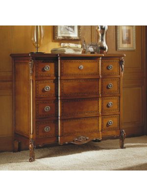 Fenice Dresser Wax Finish 3 Drawers by Bianchi Mobili
