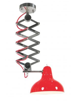 Diana Suspension Lamp Brass and Aluminum Structure by DelightFULL Online Sales