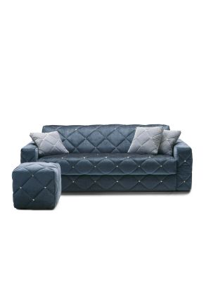 Douglas Sofa Upholstered Coated with Fabric by Milano Bedding Sales Online