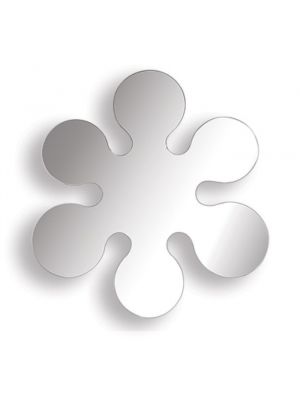 Fiordivetro Shaped Mirror On Metal Panel Support by Sovet Sales Online