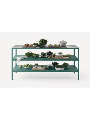 Frame 01 kitchen workbench metal frame by Fantin online sales on www.sintesi.design